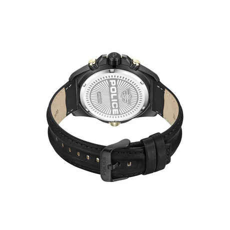 Police Black Artificial Leather Watch - Hilstor