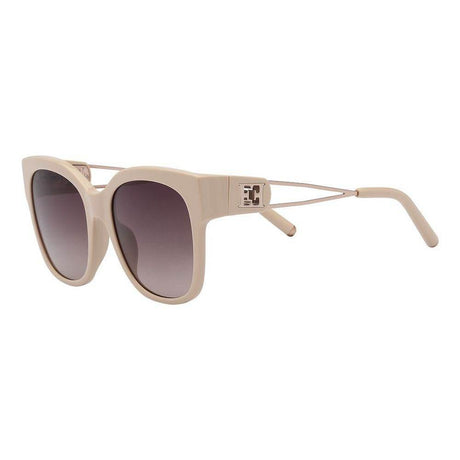 Escada Beige Metal Sunglasses - Hilstor