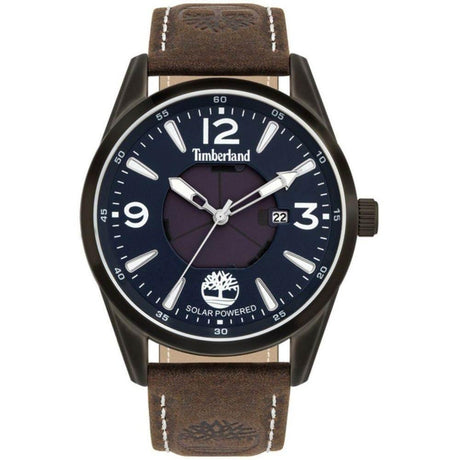 Timberland Brown Leather Watch - Hilstor
