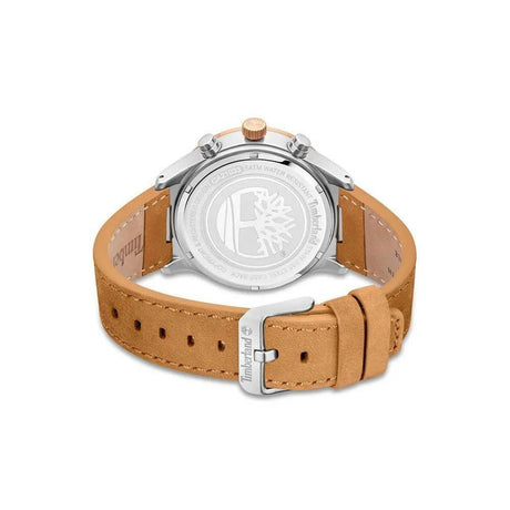 Timberland Brown Leather Watch - Hilstor