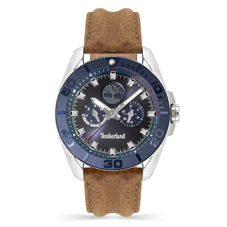 Timberland Brown Leather Watch - Hilstor