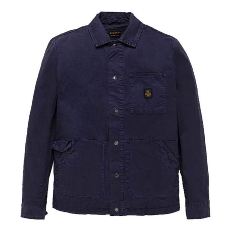 Refrigiwear Blue Cotton Men Jacket - Hilstor
