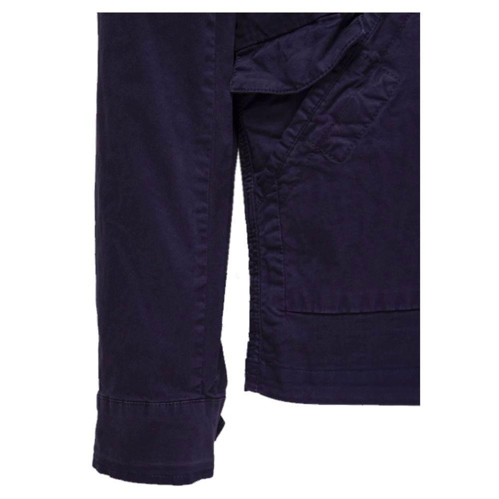 Refrigiwear Blue Cotton Men Jacket - Hilstor