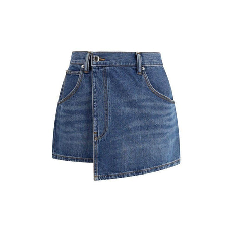 Alexander Wang Denim Miniskirt - Hilstor