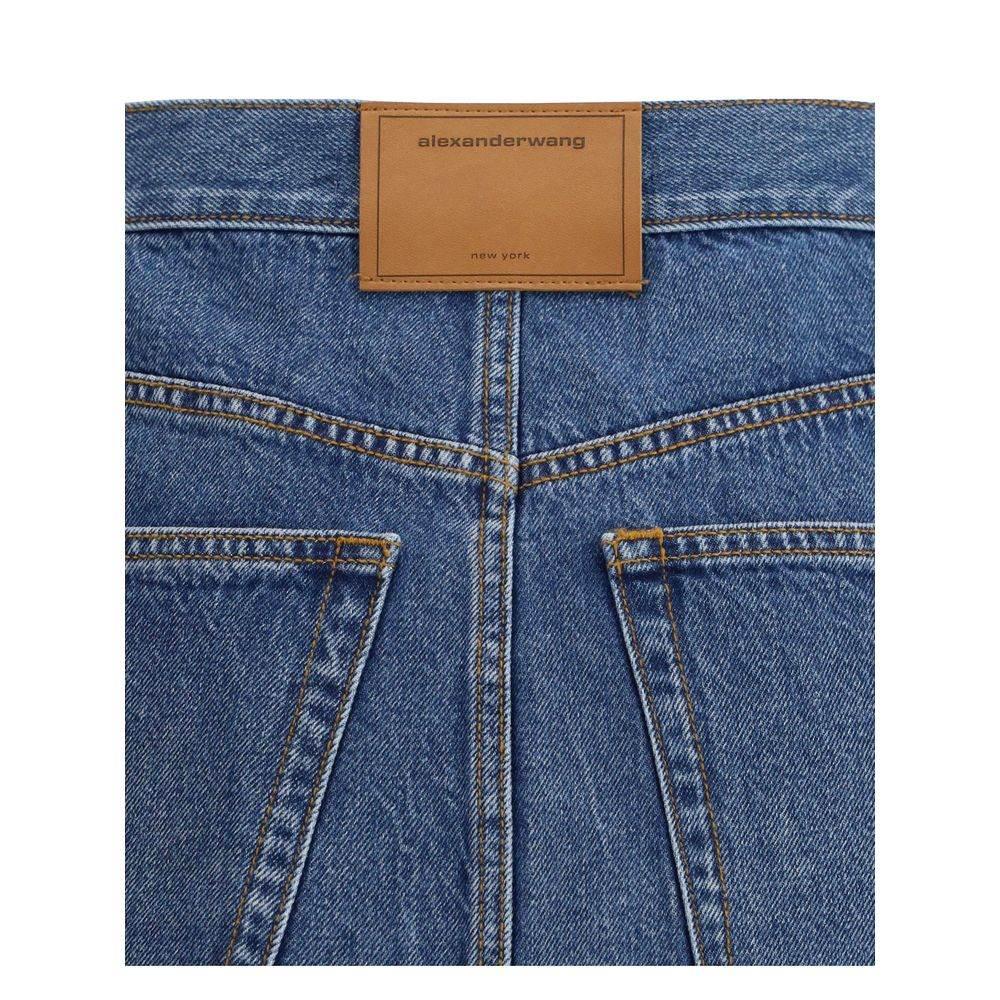 Alexander Wang Denim Miniskirt - Hilstor