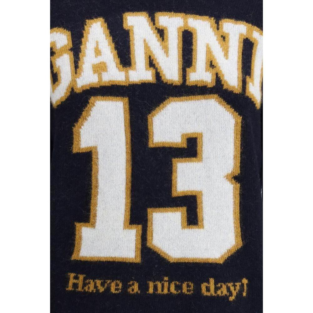 Ganni Baseball Sweater - Hilstor