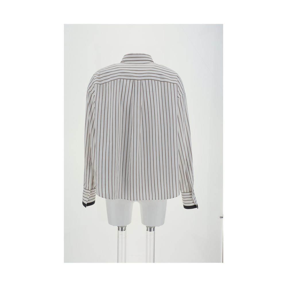 Brunello Cucinelli Striped Shirt - Hilstor