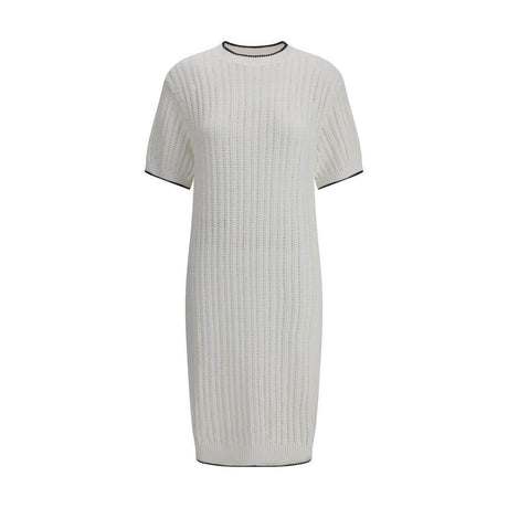 Brunello Cucinelli Knitted midi Dress - Hilstor