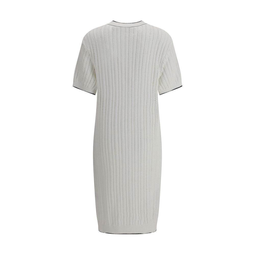 Brunello Cucinelli Knitted midi Dress - Hilstor