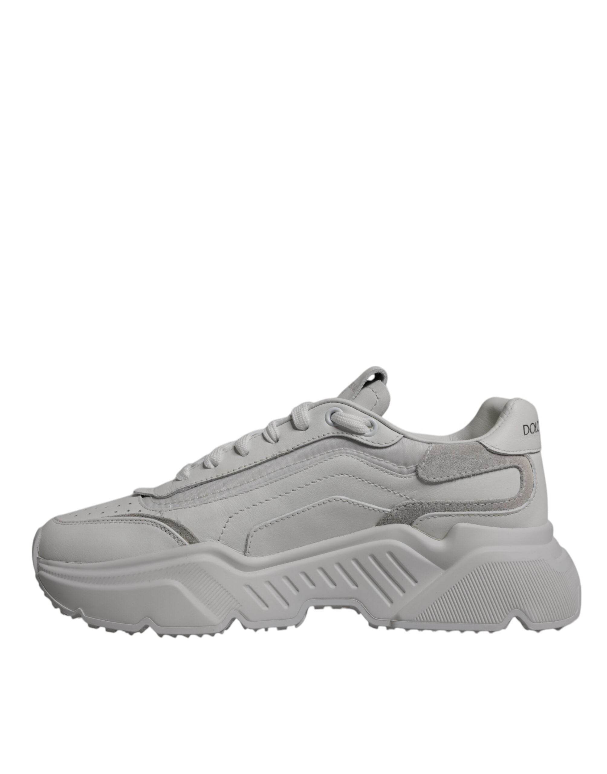 Dolce & Gabbana White Daymaster Low Top Sneakers Shoes - Hilstor
