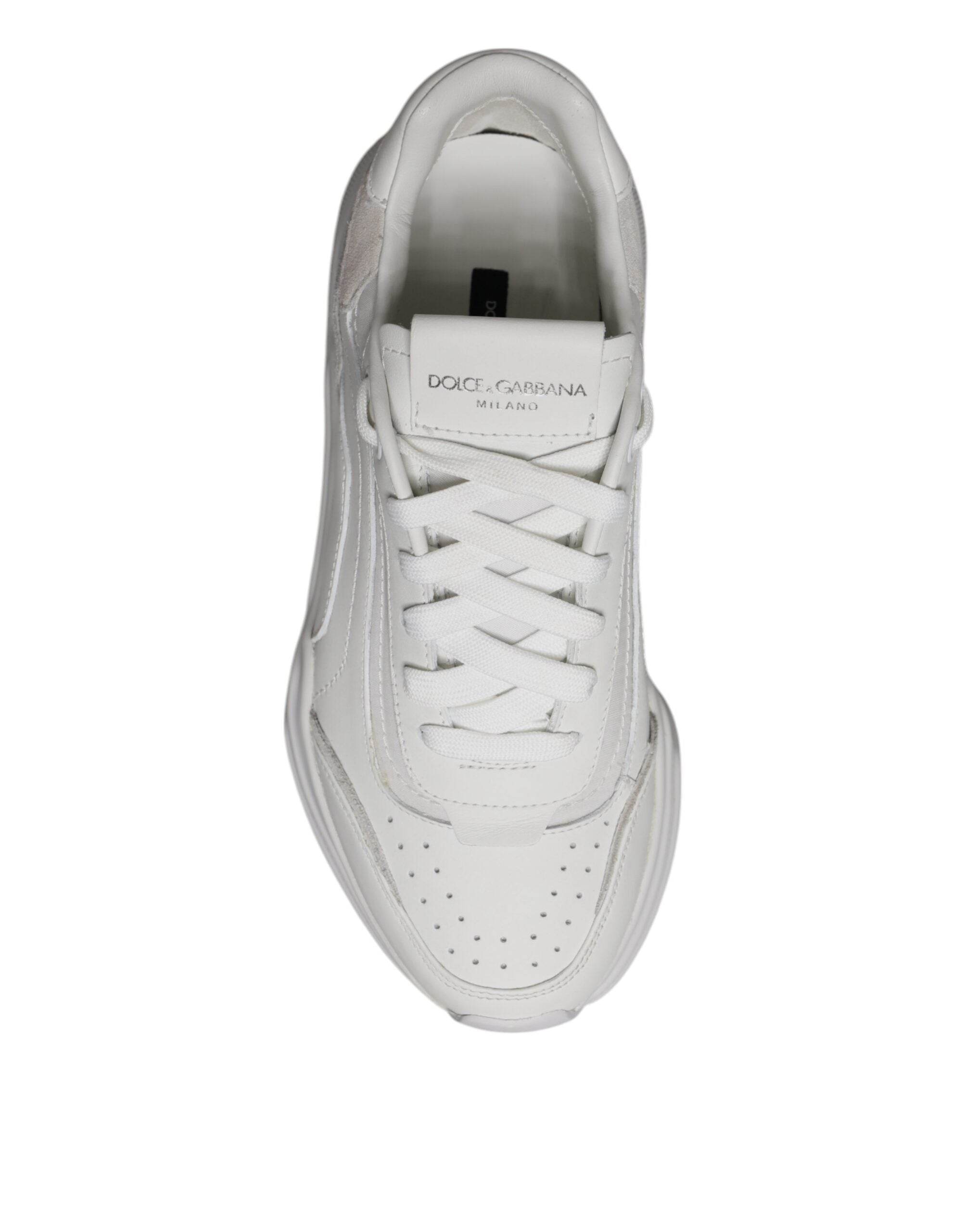 Dolce & Gabbana White Daymaster Low Top Sneakers Shoes - Hilstor