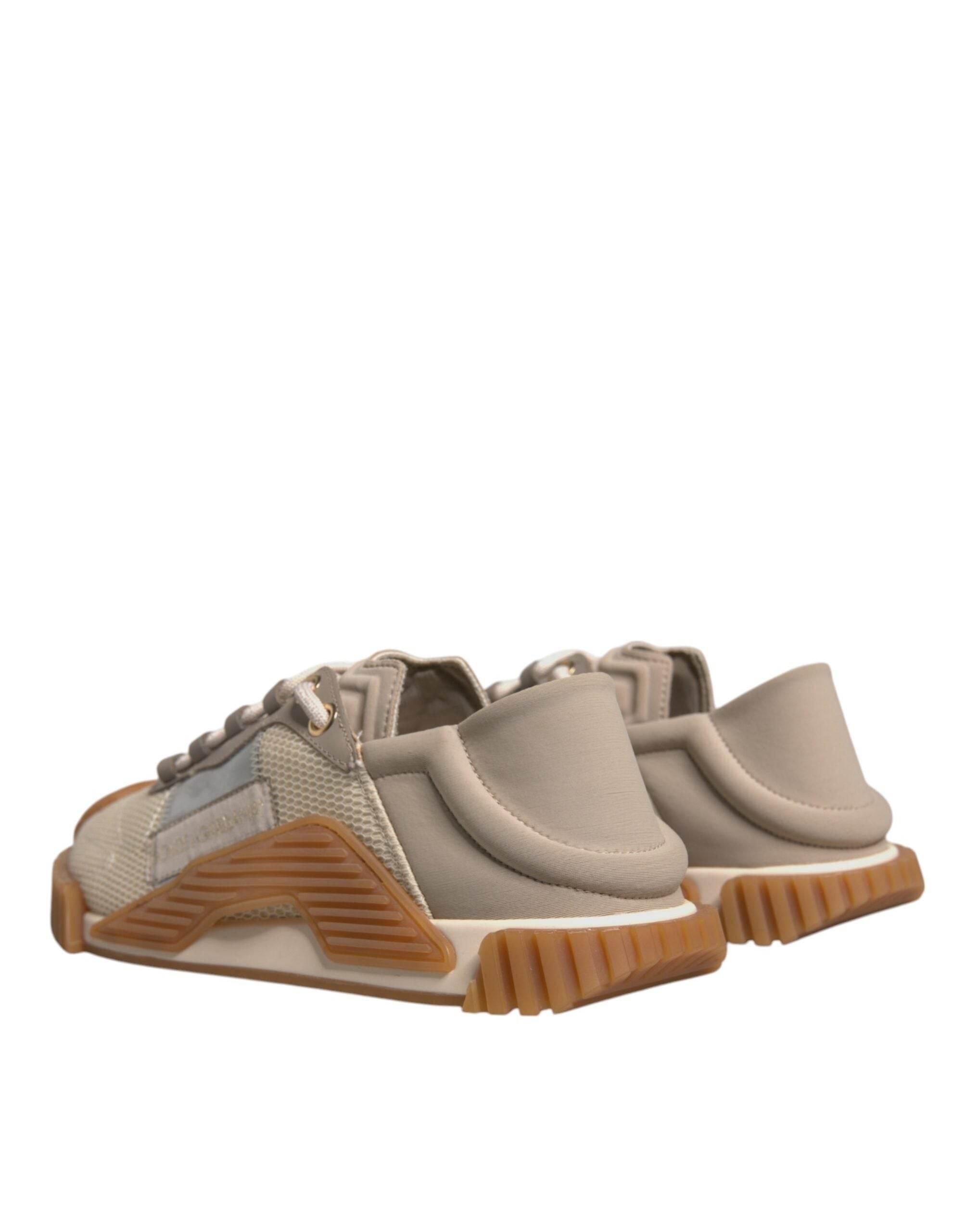 Dolce & Gabbana Multicolor Lace Up Low Top NS1 Sneakers Shoes - Hilstor