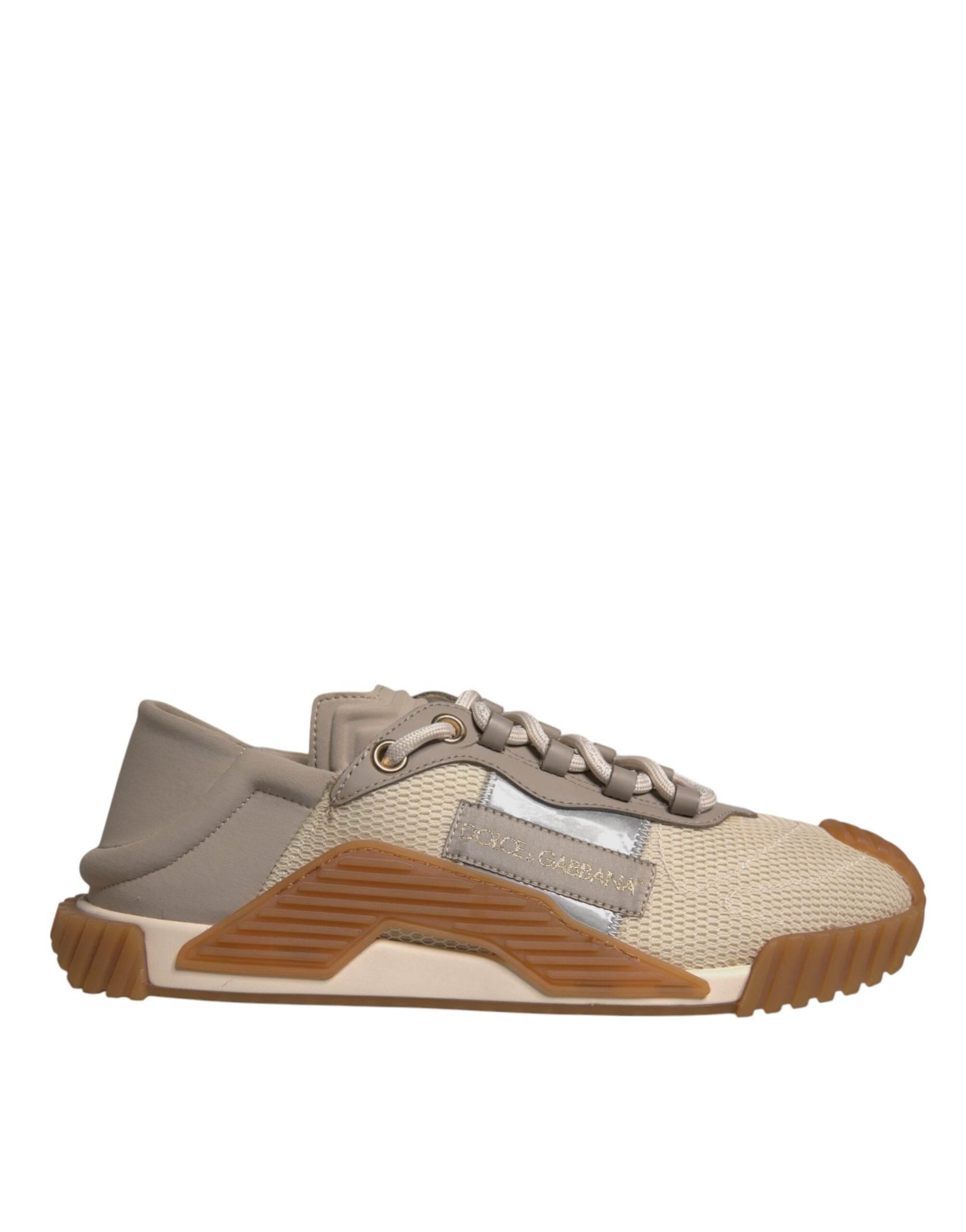 Dolce & Gabbana Multicolor Lace Up Low Top NS1 Sneakers Shoes - Hilstor