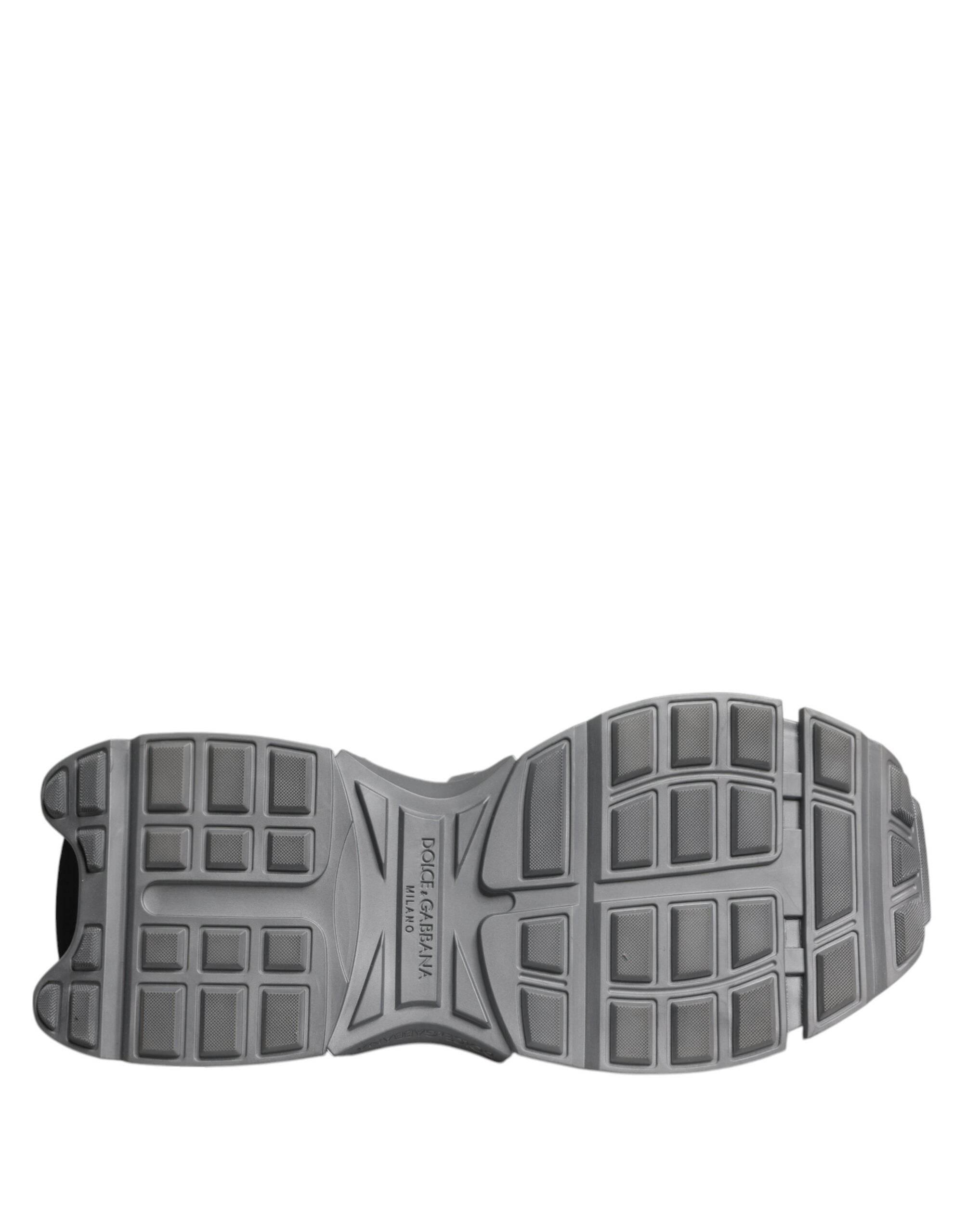 Dolce & Gabbana Multicolor Low Top Space Men Sneakers Shoes - Hilstor