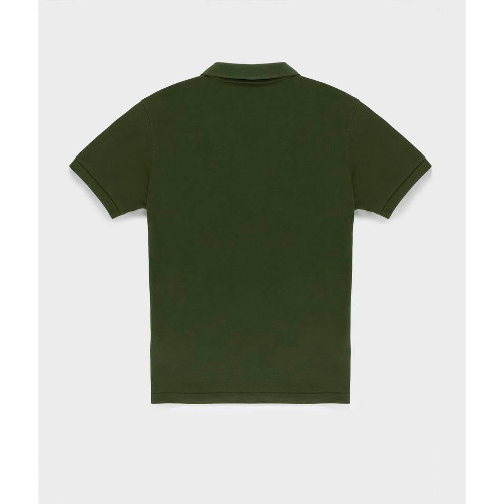 Refrigiwear Green Cotton Polo Shirt - Hilstor
