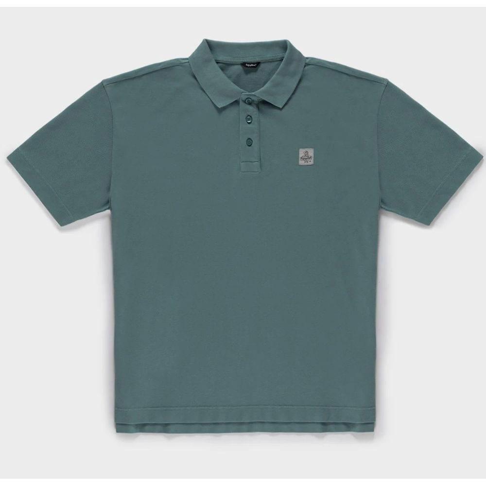 Refrigiwear Green Cotton Polo Shirt - Hilstor
