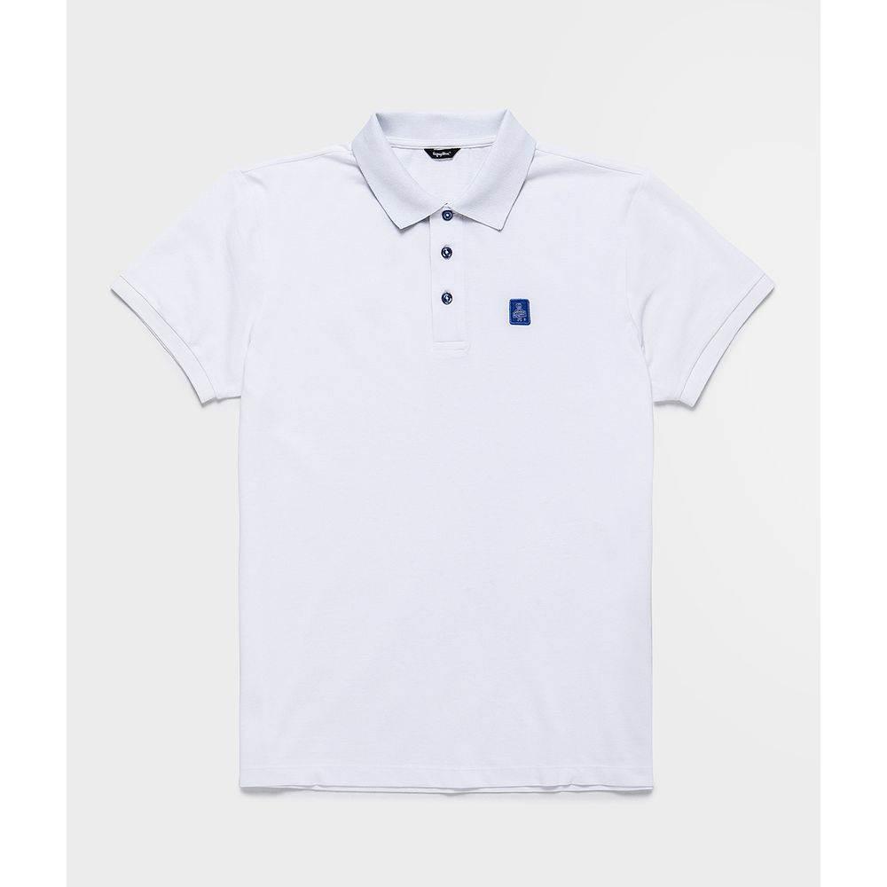 Refrigiwear White Cotton Polo Shirt - Hilstor