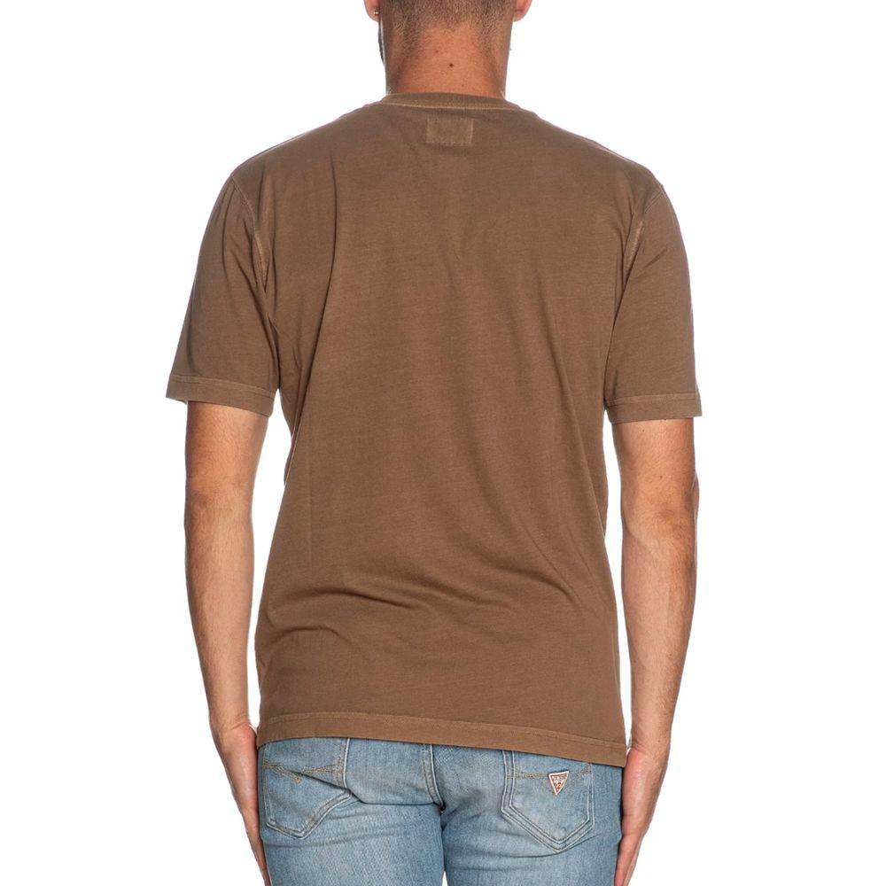 Refrigiwear Brown Cotton T-Shirt - Hilstor