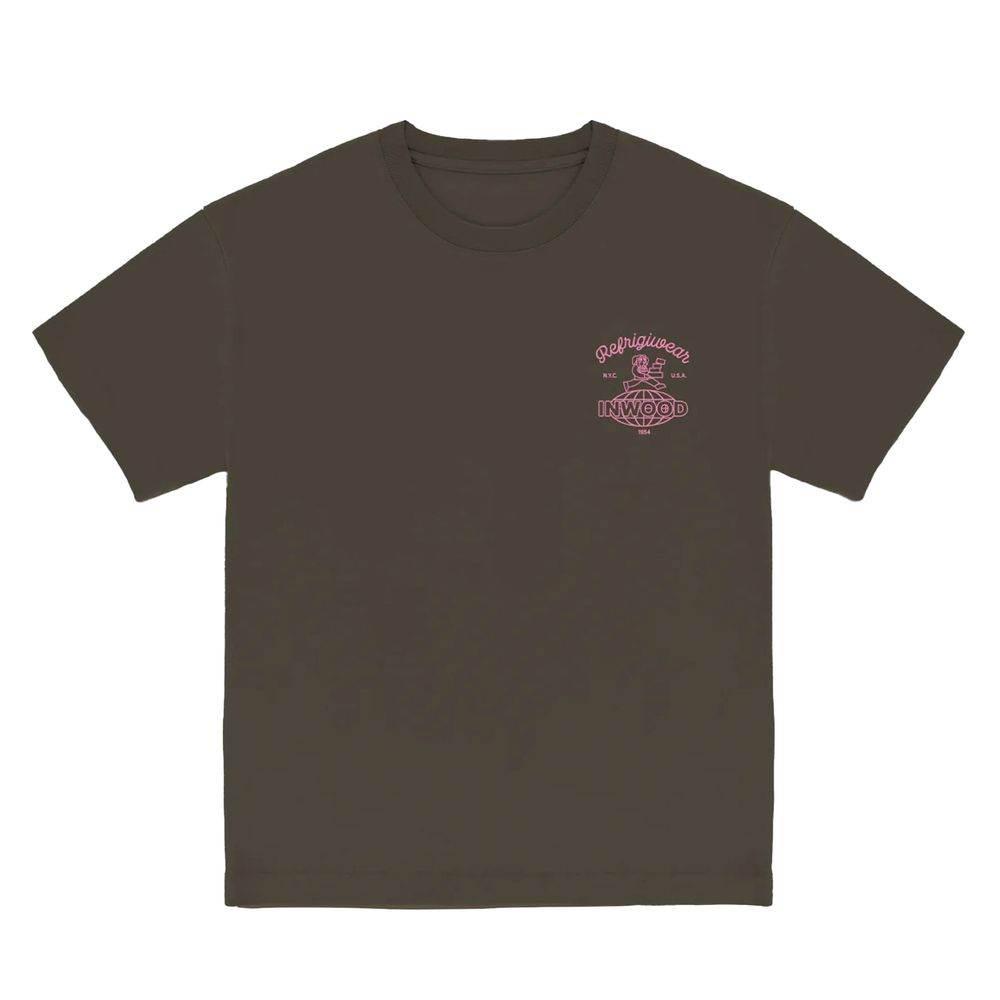 Refrigiwear Brown Cotton T-Shirt - Hilstor