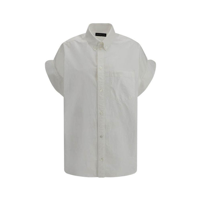 Balenciaga Oversized Shirt with short sleeves - Hilstor
