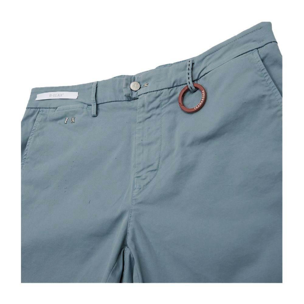 Tramarossa Light Blue Linen Men Short - Hilstor