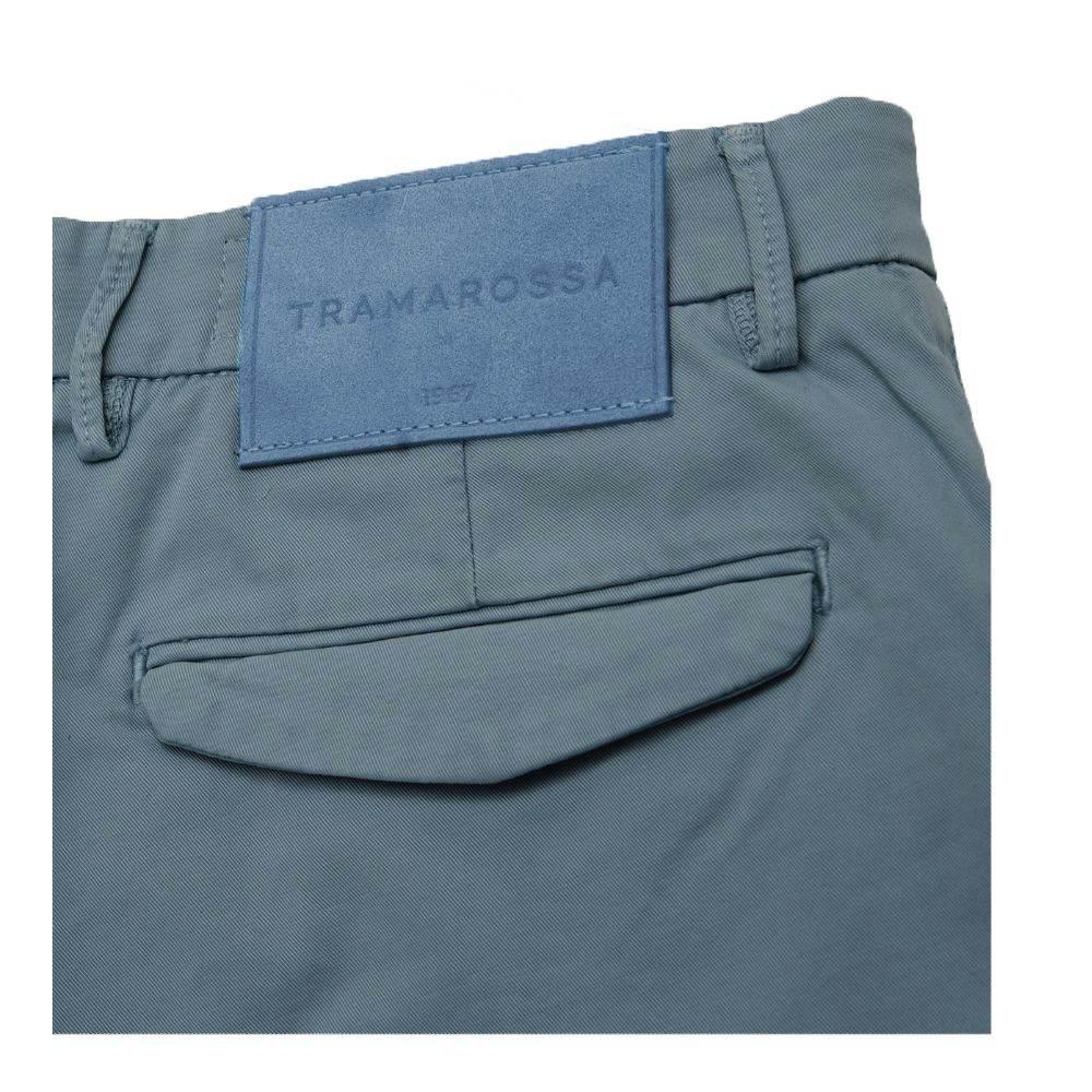 Tramarossa Light Blue Linen Men Short - Hilstor