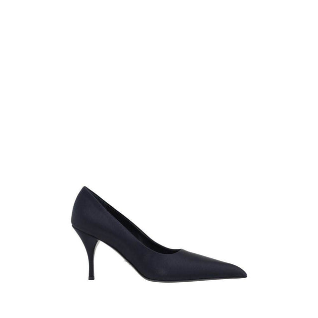 Prada Silk Satin Pumps - Hilstor