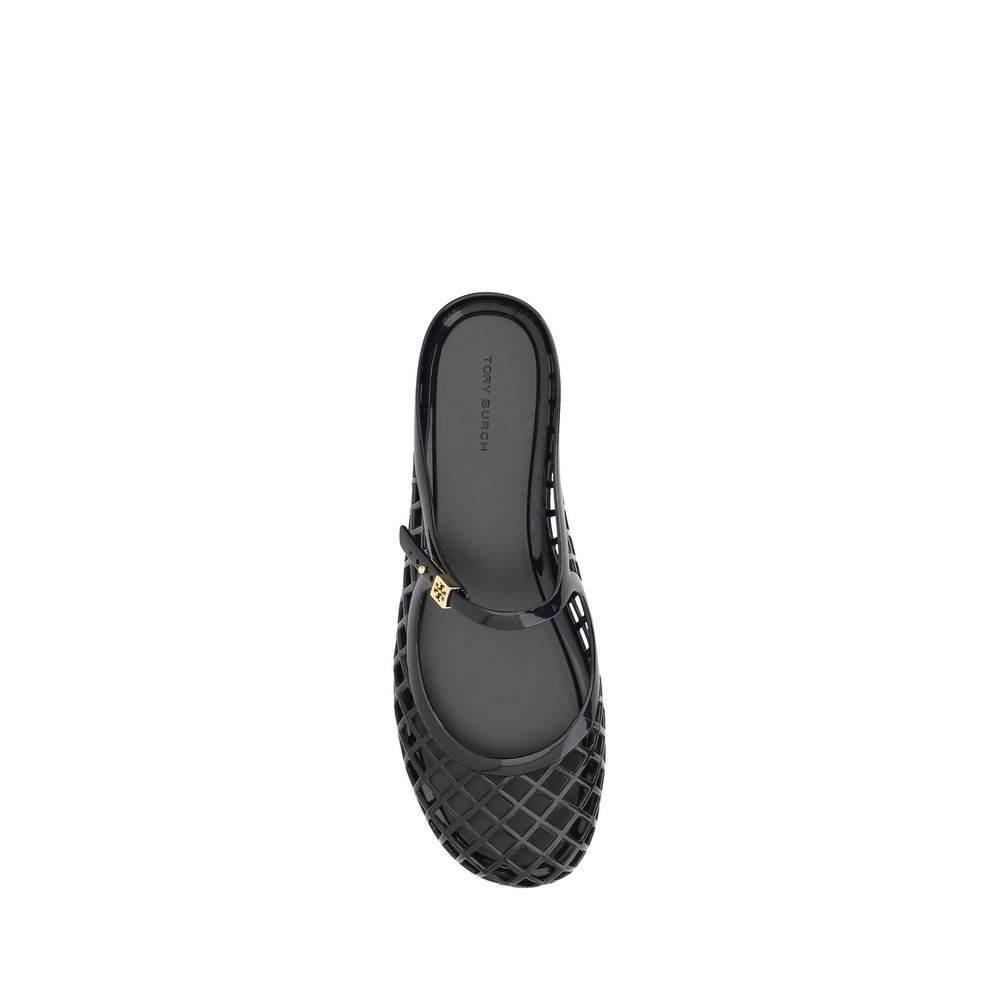 Tory Burch Mary Jane Jelly Mellow Mules - Hilstor