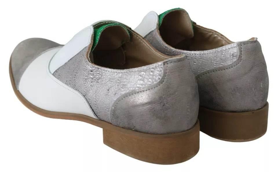 EBARRITO Multicolor Leather Slip-on Loafers Shoes - Hilstor