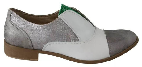 EBARRITO Multicolor Leather Slip-on Loafers Shoes - Hilstor