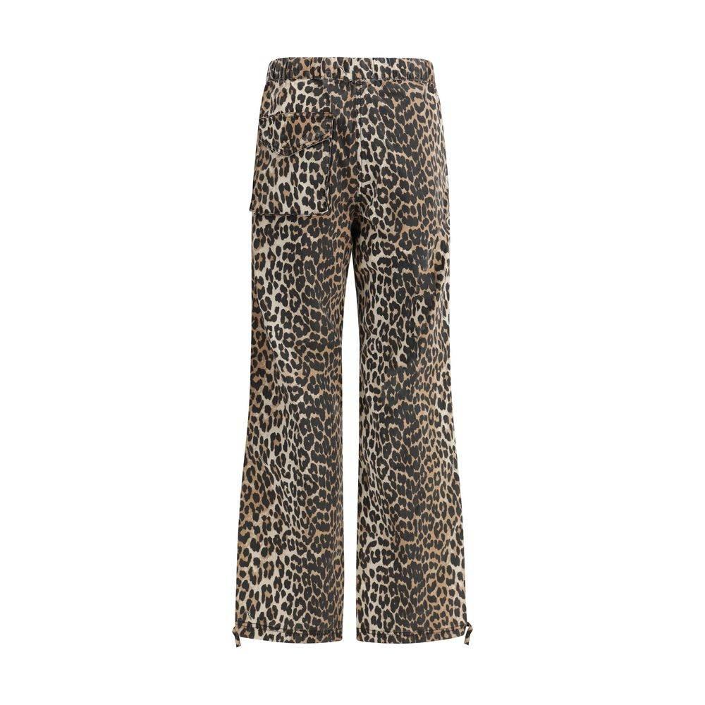 Ganni Leopard Pants - Hilstor