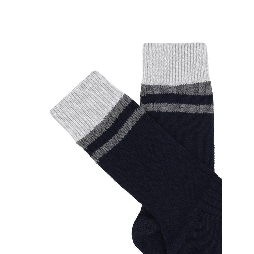 Brunello Cucinelli Cotton Socks - Hilstor
