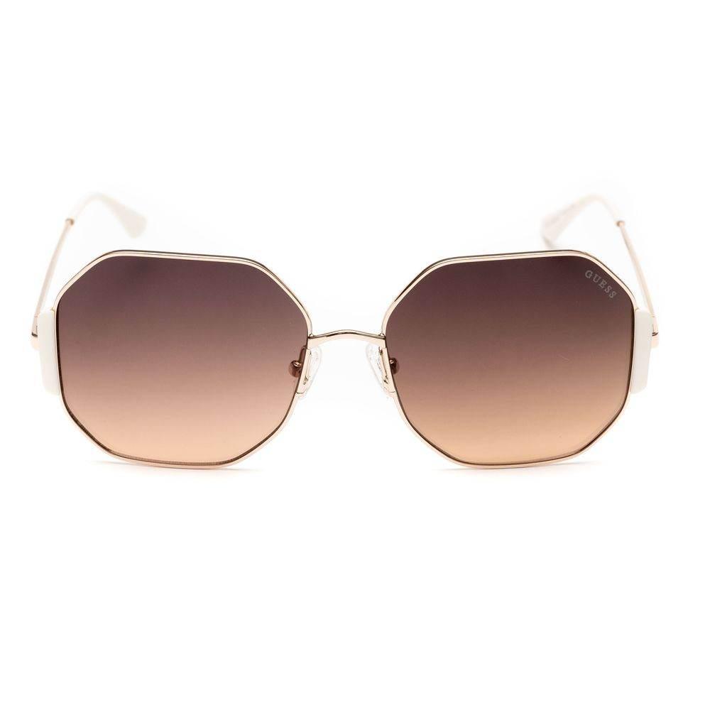Guess Gold Metal Sunglasses - Hilstor
