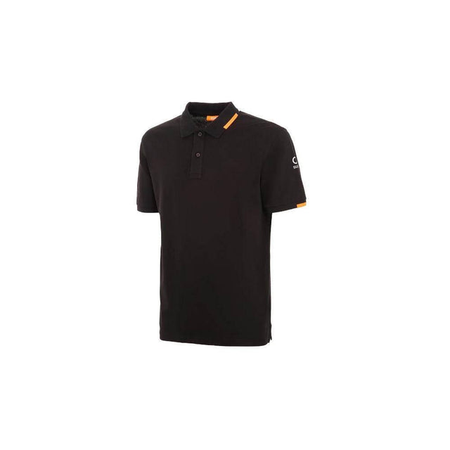Suns Black Cotton Polo Shirt - Hilstor