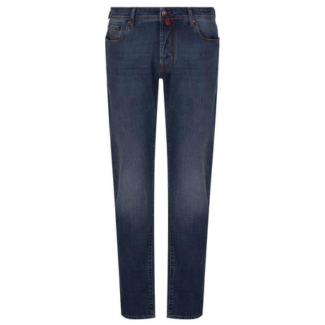 Jacob Cohen Blue Cotton Men's Slim Fit Jean - Hilstor