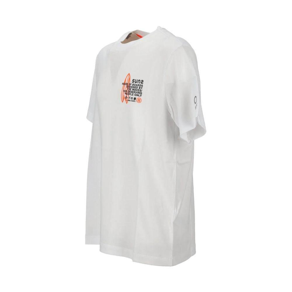 Suns White Cotton T-Shirt - Hilstor