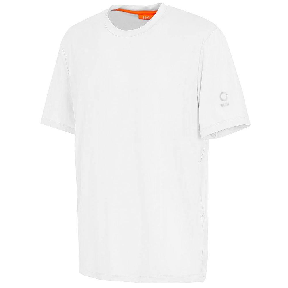 Suns White Nylon T-Shirt - Hilstor