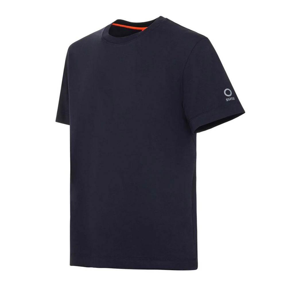 Suns Blue Cotton T-Shirt - Hilstor