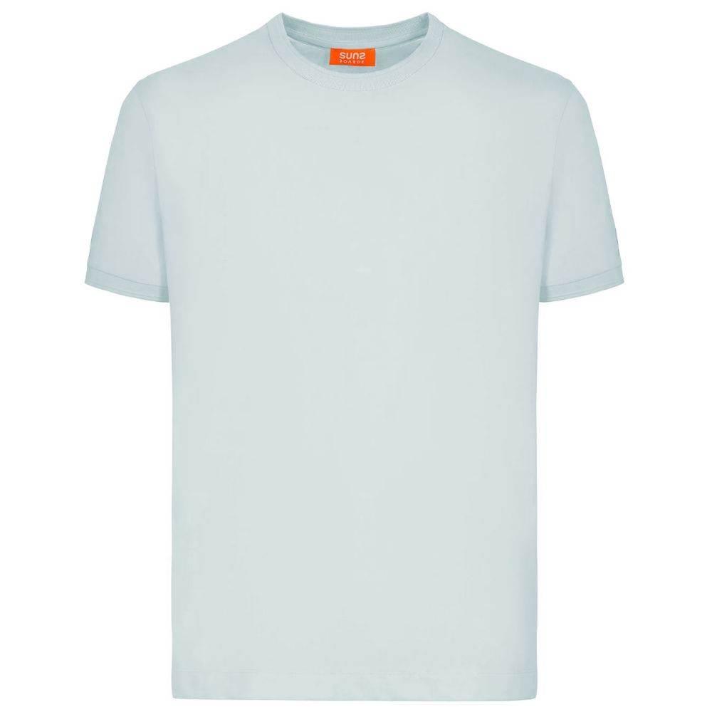 Suns Gray Cotton T-Shirt - Hilstor