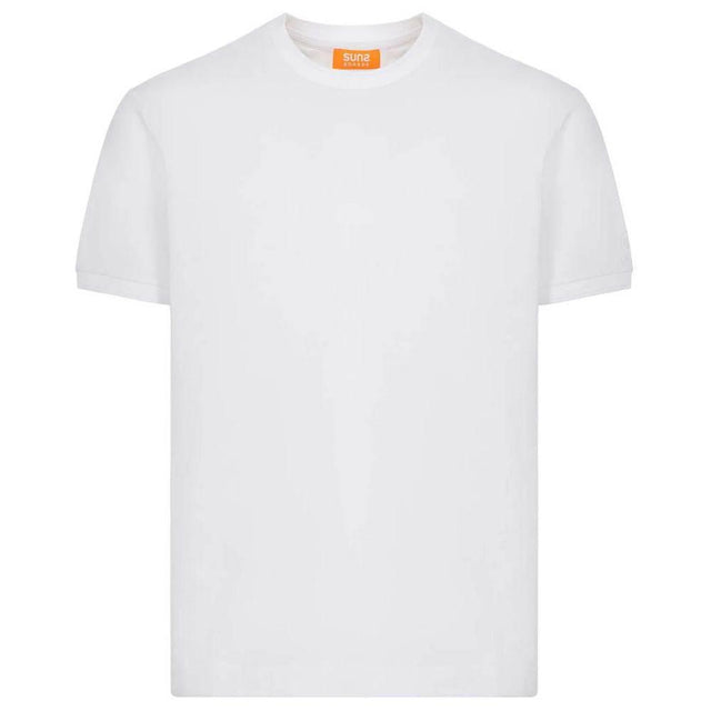 Suns White Cotton T-Shirt - Hilstor