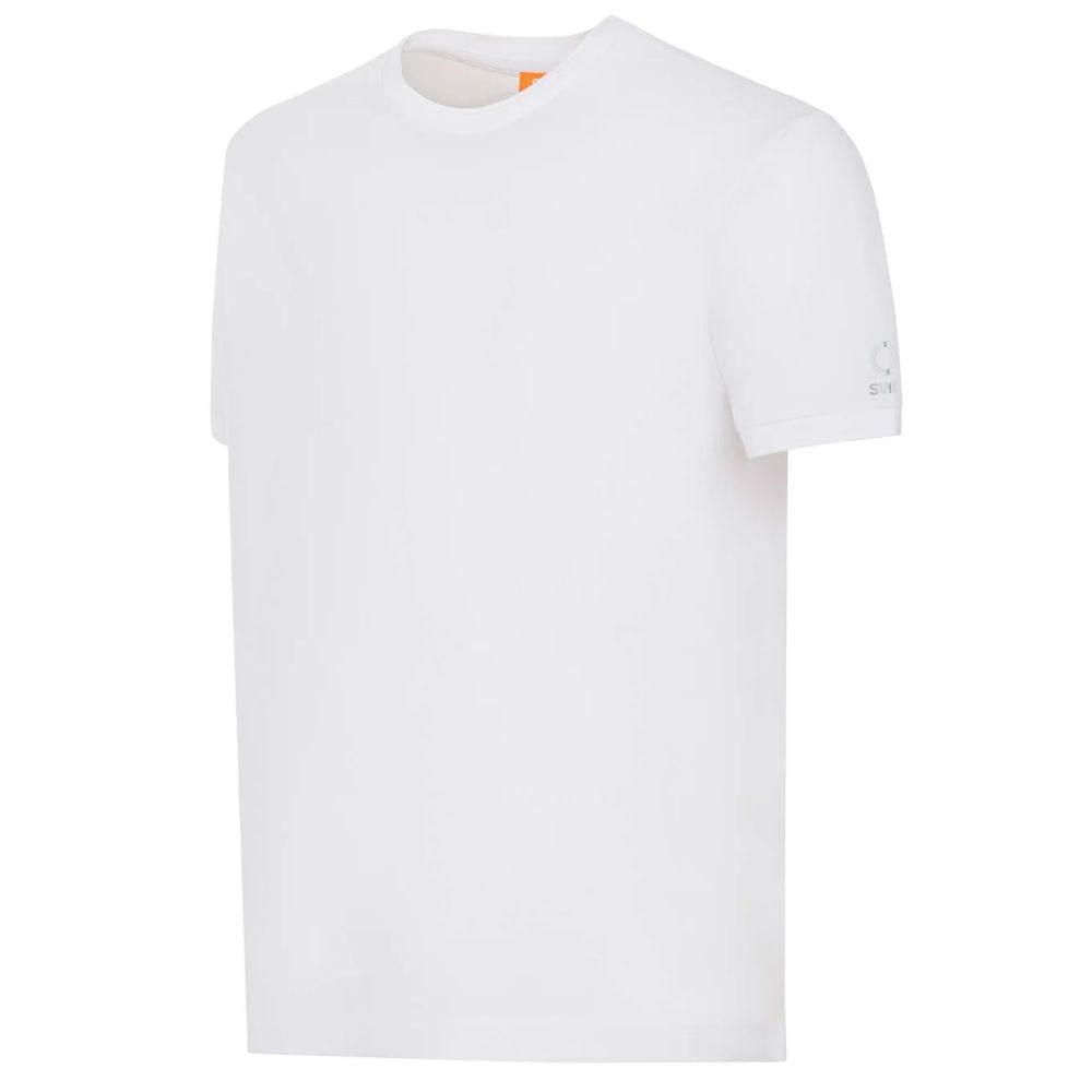 Suns White Cotton T-Shirt - Hilstor