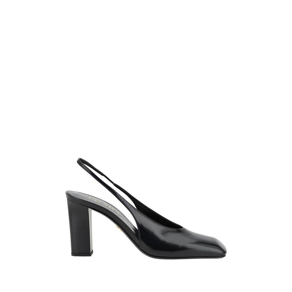 Prada Leather Pumps - Hilstor