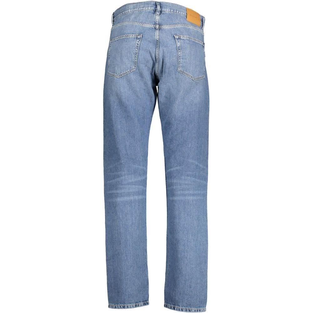 Gant Blue Cotton Mens Jeans - Hilstor