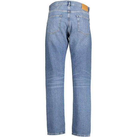 Gant Blue Cotton Mens Jeans - Hilstor