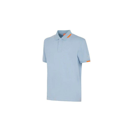Suns Light Blue Cotton Men Polo Shirt - Hilstor