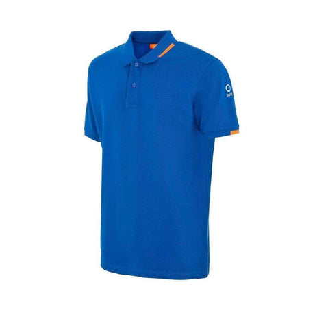 Suns Blue Cotton Polo Shirt - Hilstor
