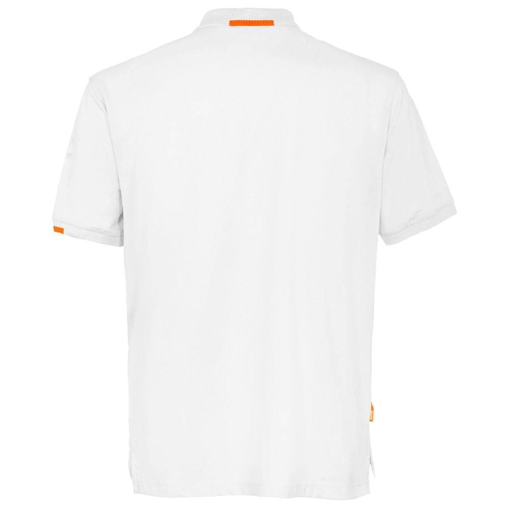 Suns White Cotton Polo Shirt - Hilstor