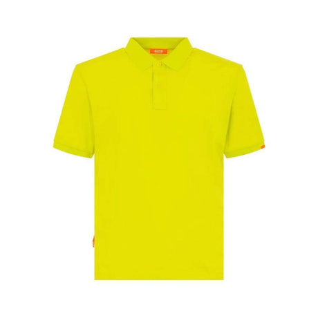 Suns Yellow Cotton Polo Shirt - Hilstor