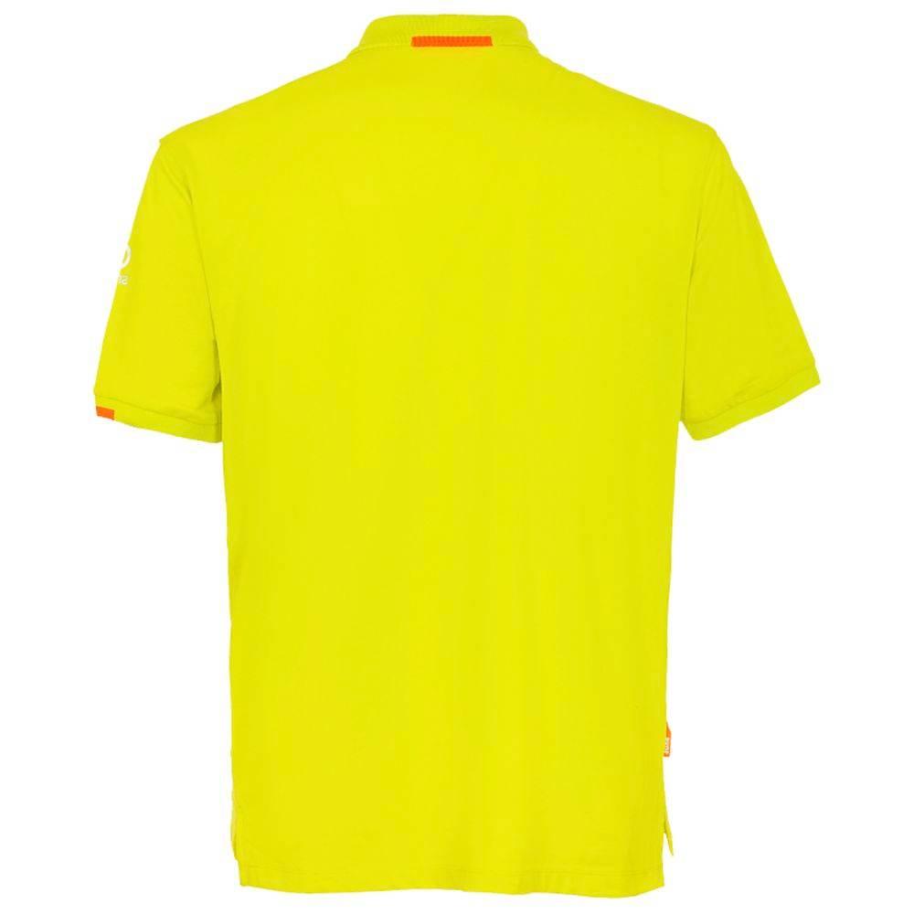 Suns Yellow Cotton Polo Shirt - Hilstor
