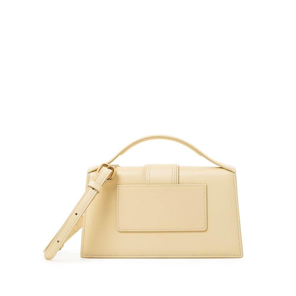 Jacquemus Yellow Leather Shoulder Bag - Hilstor